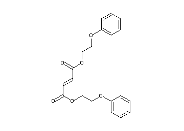 bis(2-phenoxyethyl) 2-butenedioate