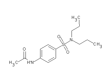 N-{4-[(dipropylamino)sulfonyl]phenyl}acetamide