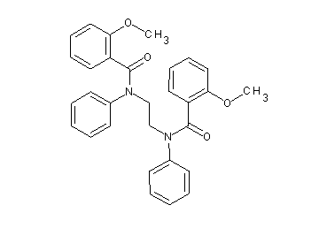 N,N'-1,2-ethanediylbis(2-methoxy-N-phenylbenzamide)