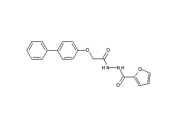 N'-[2-(4-biphenylyloxy)acetyl]-2-furohydrazide