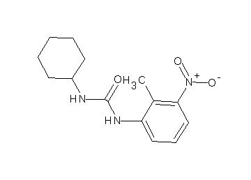 N-cyclohexyl-N'-(2-methyl-3-nitrophenyl)urea