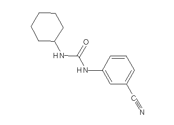 N-(3-cyanophenyl)-N'-cyclohexylurea