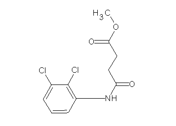 methyl 4-[(2,3-dichlorophenyl)amino]-4-oxobutanoate