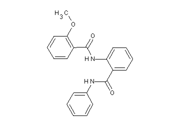 N-[2-(anilinocarbonyl)phenyl]-2-methoxybenzamide - Click Image to Close