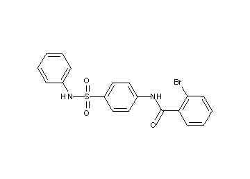 N-[4-(anilinosulfonyl)phenyl]-2-bromobenzamide