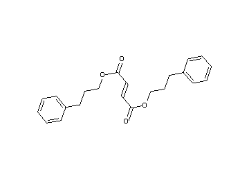 bis(3-phenylpropyl) 2-butenedioate