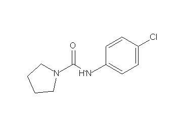 N-(4-chlorophenyl)-1-pyrrolidinecarboxamide