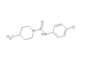 N-(4-chlorophenyl)-4-methyl-1-piperidinecarboxamide