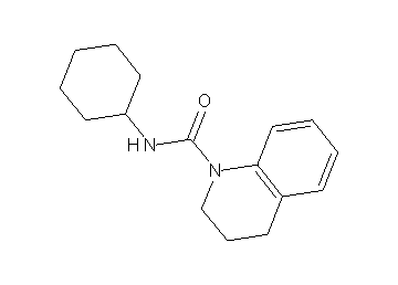 N-cyclohexyl-3,4-dihydro-1(2H)-quinolinecarboxamide