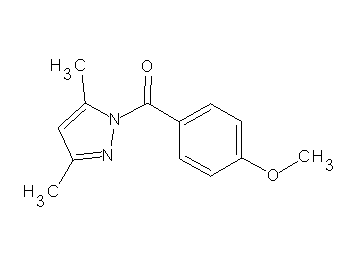 1-(4-methoxybenzoyl)-3,5-dimethyl-1H-pyrazole