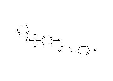 N-[4-(anilinosulfonyl)phenyl]-2-(4-bromophenoxy)acetamide
