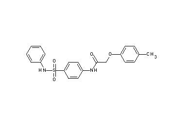 N-[4-(anilinosulfonyl)phenyl]-2-(4-methylphenoxy)acetamide