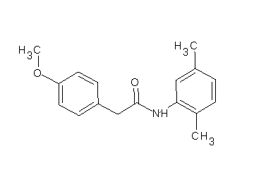 N-(2,5-dimethylphenyl)-2-(4-methoxyphenyl)acetamide