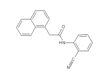 N-(2-cyanophenyl)-2-(1-naphthyl)acetamide