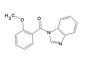 1-(2-methoxybenzoyl)-1H-benzimidazole 1-(2-methoxybenzoyl)-1H-benzimidazole