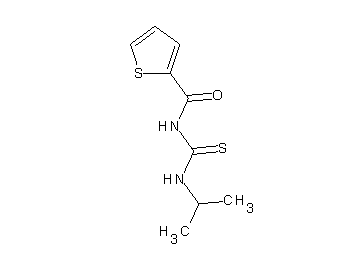 N-[(isopropylamino)carbonothioyl]-2-thiophenecarboxamide