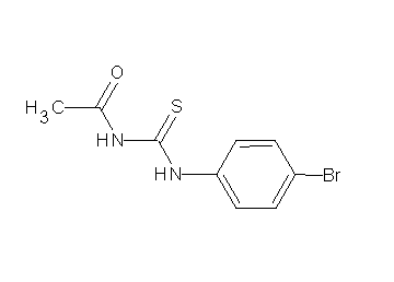 N-{[(4-bromophenyl)amino]carbonothioyl}acetamide