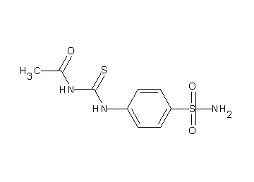 N-({[4-(aminosulfonyl)phenyl]amino}carbonothioyl)acetamide