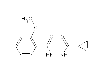 N'-(cyclopropylcarbonyl)-2-methoxybenzohydrazide