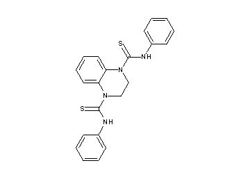 N,N'-diphenyl-2,3-dihydro-1,4-quinoxalinedicarbothioamide