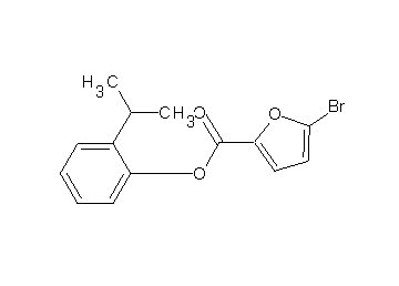 2-isopropylphenyl 5-bromo-2-furoate
