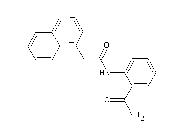 2-[(1-naphthylacetyl)amino]benzamide