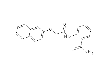 2-{[(2-naphthyloxy)acetyl]amino}benzamide