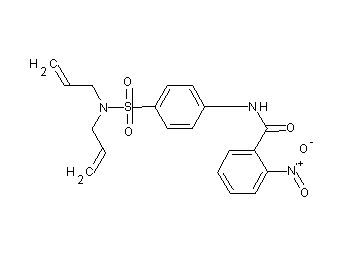 N-{4-[(diallylamino)sulfonyl]phenyl}-2-nitrobenzamide