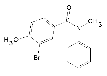 3-bromo-N,4-dimethyl-N-phenylbenzamide