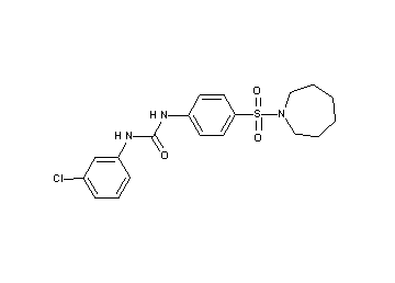 N-[4-(1-azepanylsulfonyl)phenyl]-N'-(3-chlorophenyl)urea