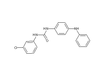 N-(4-anilinophenyl)-N'-(3-chlorophenyl)urea