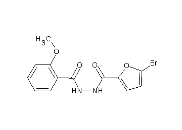 5-bromo-N'-(2-methoxybenzoyl)-2-furohydrazide - Click Image to Close