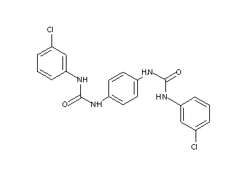 N',N'''-1,4-phenylenebis[N-(3-chlorophenyl)urea]