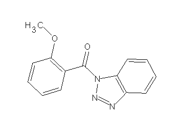 1-(2-methoxybenzoyl)-1H-1,2,3-benzotriazole 1-(2-methoxybenzoyl)-1H-1,2,3-benzotriazole