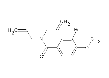 N,N-diallyl-3-bromo-4-methoxybenzamide