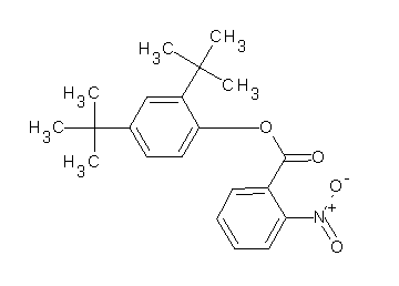 2,4-di-tert-butylphenyl 2-nitrobenzoate