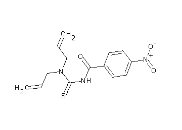 N-[(diallylamino)carbonothioyl]-4-nitrobenzamide