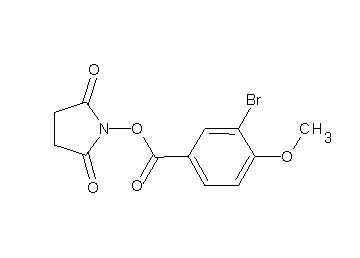 1-[(3-bromo-4-methoxybenzoyl)oxy]-2,5-pyrrolidinedione