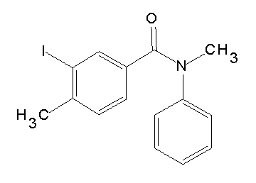 3-iodo-N,4-dimethyl-N-phenylbenzamide