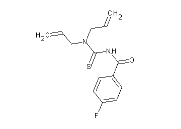 N-[(diallylamino)carbonothioyl]-4-fluorobenzamide