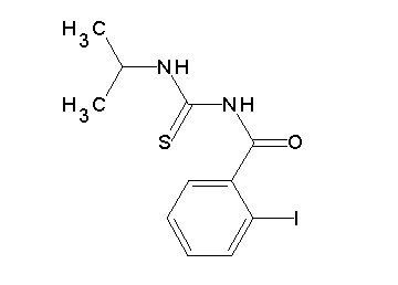 2-iodo-N-[(isopropylamino)carbonothioyl]benzamide