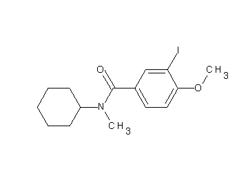 N-cyclohexyl-3-iodo-4-methoxy-N-methylbenzamide