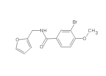 3-bromo-N-(2-furylmethyl)-4-methoxybenzamide