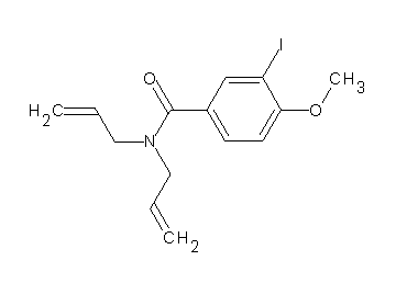 N,N-diallyl-3-iodo-4-methoxybenzamide
