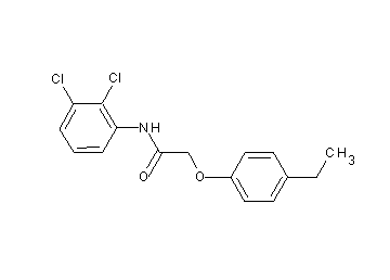 N-(2,3-dichlorophenyl)-2-(4-ethylphenoxy)acetamide - Click Image to Close