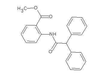 methyl 2-[(diphenylacetyl)amino]benzoate