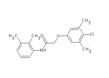2-(4-chloro-3,5-dimethylphenoxy)-N-(2,3-dimethylphenyl)acetamide