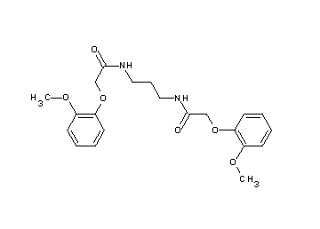 N,N'-1,3-propanediylbis[2-(2-methoxyphenoxy)acetamide]