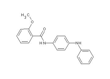 N-(4-anilinophenyl)-2-methoxybenzamide
