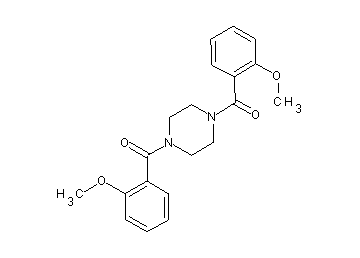 1,4-bis(2-methoxybenzoyl)piperazine